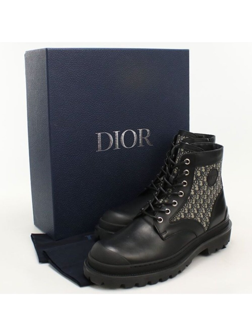 Dior Oblique Boots Leather